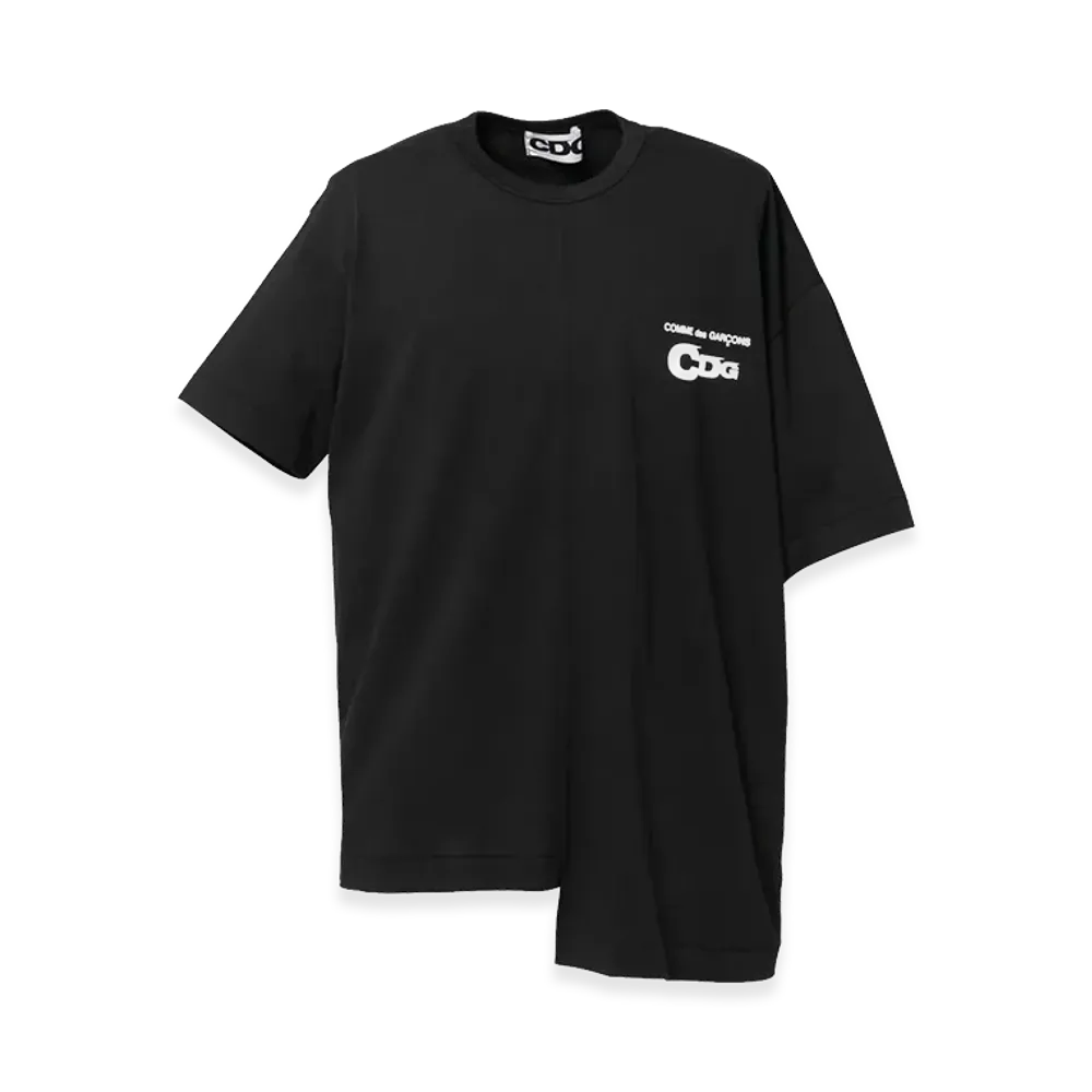 COMME des GARCONS CDG Dockig T-Shirt Half Oversized "Black"