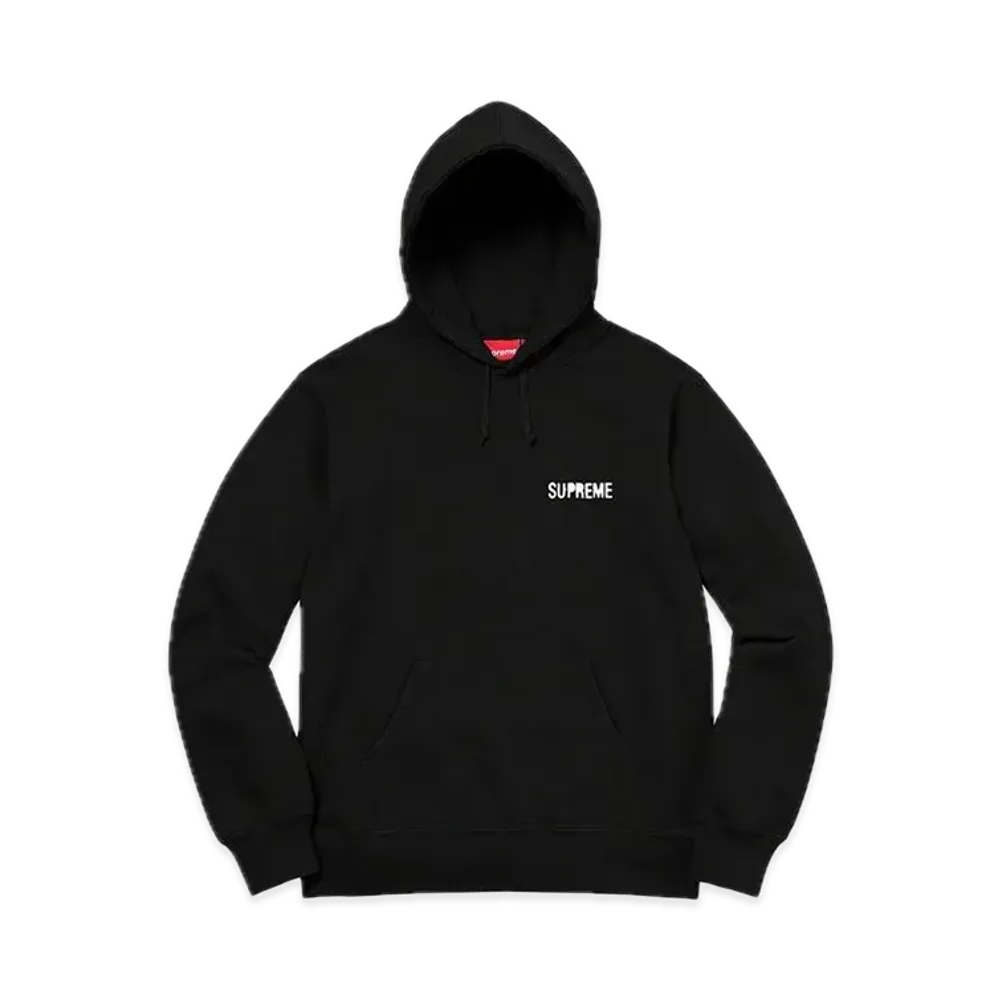 Supreme Restless Youth Hooded Sweatshirt "Black"