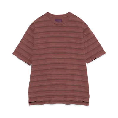 The North Face PURPLE LABEL Jacquard Field Tee "Mix Red"