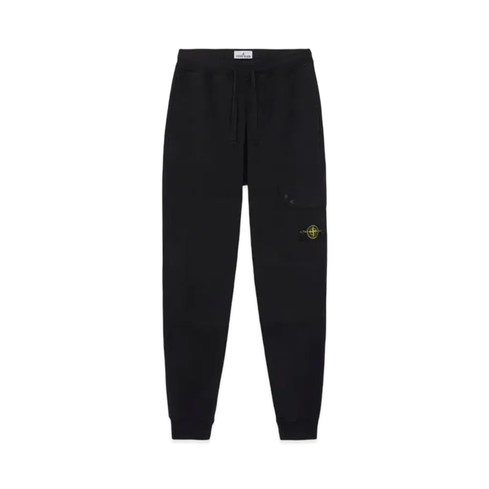 Stone Island 64020 Brushed Organic Cotton Fleece "Black"