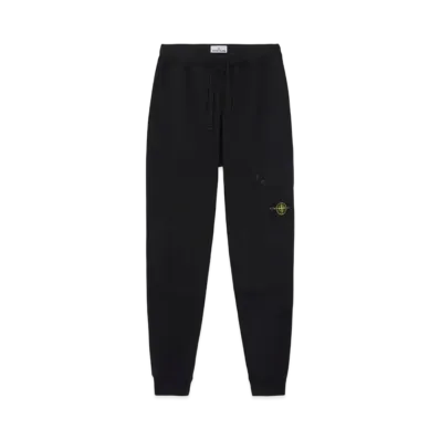 Stone Island 64020 Brushed Organic Cotton Fleece "Black"