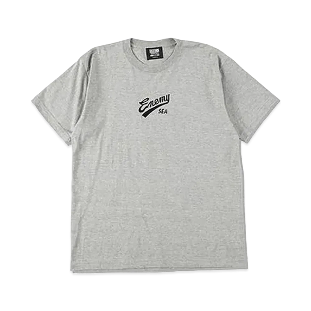 WIND AND SEA x Public Enemy -S_E_A- S/S Tee "Gray"