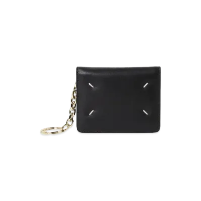Maison Margiela Keyring Calfskin Wallet "Black"