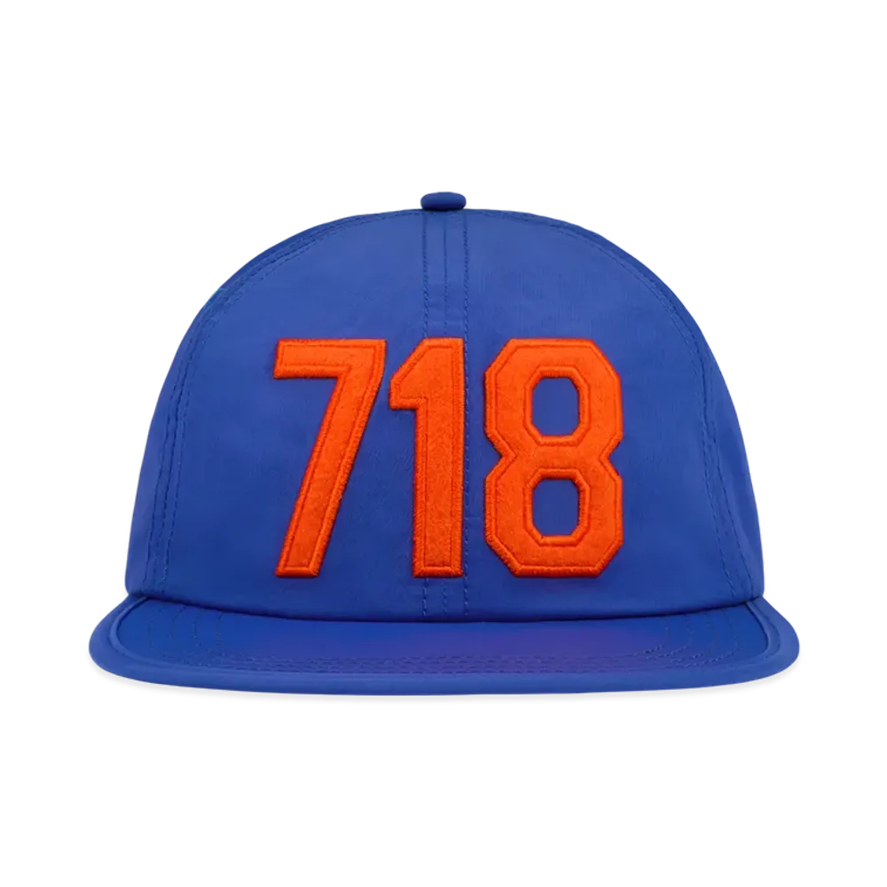 DENIM TEARS Zip Code Hat "Blue"