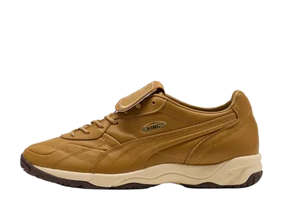 Puma King Indoor Summer Footie "Aged Copper/Chocolate Brown"