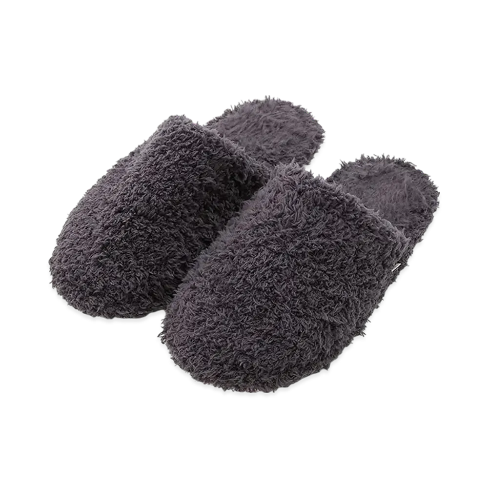 GELATO PIQUE Basic Gelato Room Shoes "Charcoal Gray"