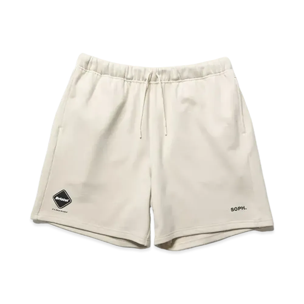 F.C.REAL BRISTOL Emblem Sweat Shorts "Beige"