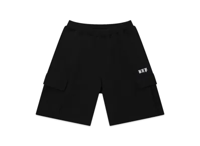 BlackEyePatch 3 Letter OE Sweat Cargo Baggy Shorts "Black"