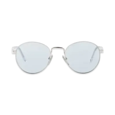 PRADA Sunglasses with The Iconic Metal Plaque "Blue"