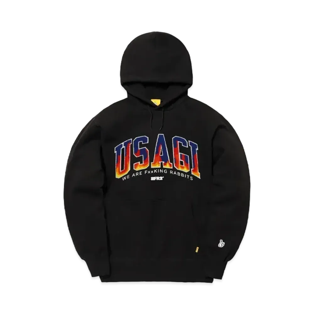 FR2 Usagi Logo Hoodie "Black"