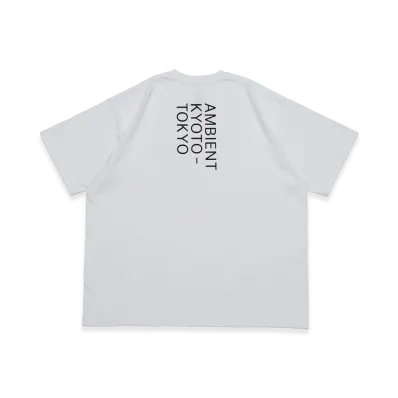 Graphpaper x AMBIENT KYOTO-TOKYO S/S Crew Neck Tee "White"