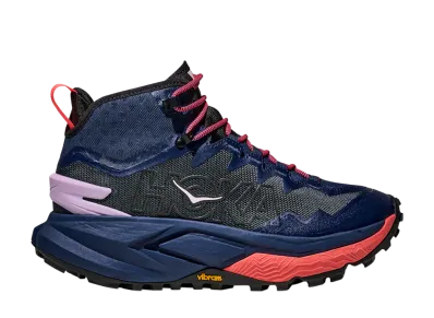 Hoka Women's Mafate Hike "Midnight Blue/Neon Flame"