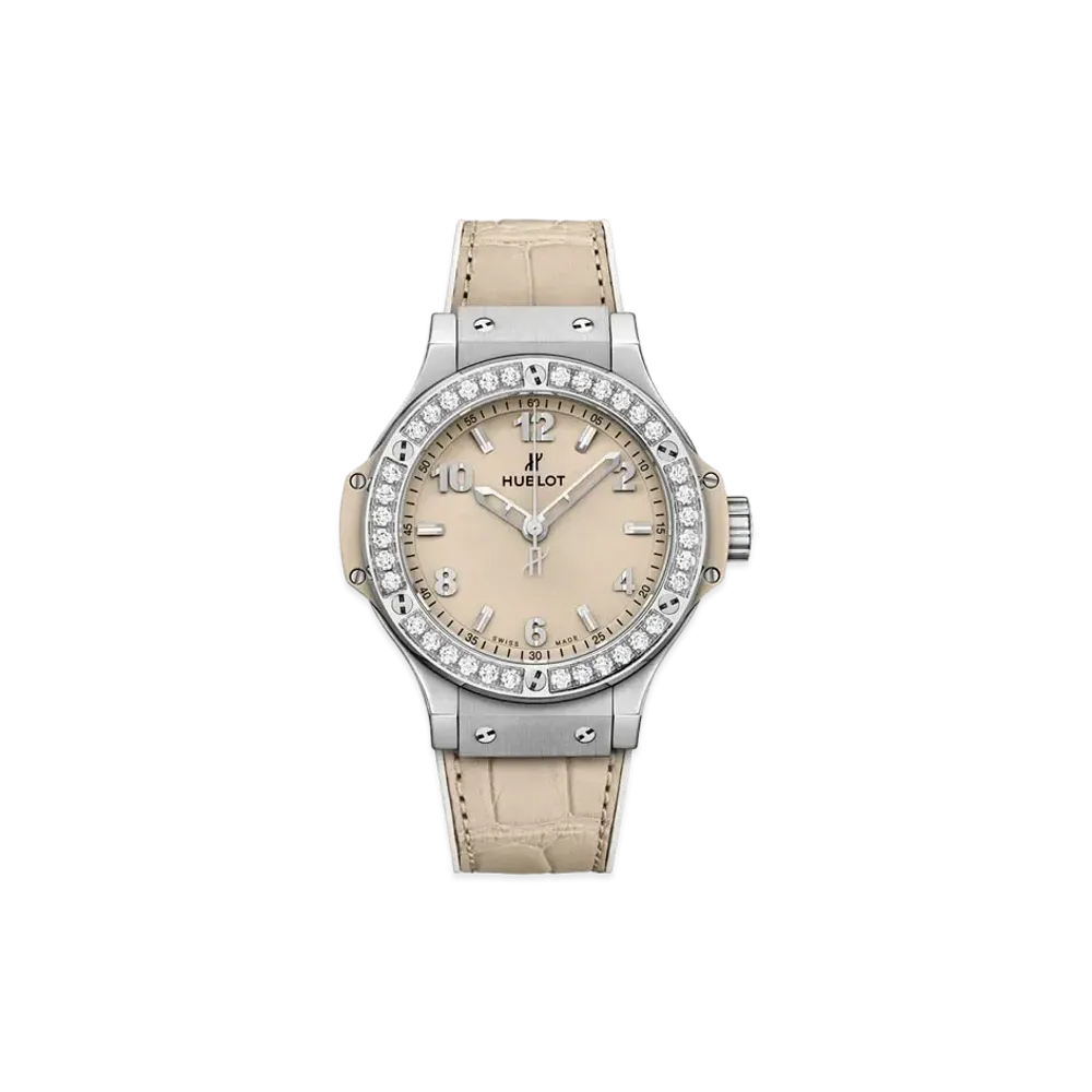 HUBLOT Big Bang Beige Diamonds 38mm