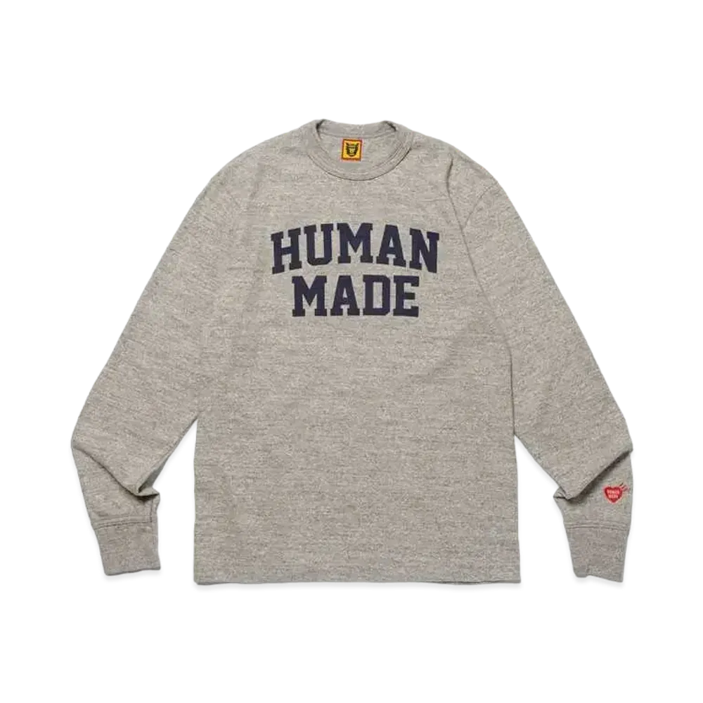 HUMAN MADE Graphic L/S T-Shirt #7 "Gray"