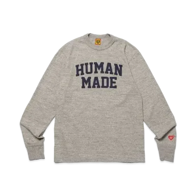HUMAN MADE Graphic L/S T-Shirt #7 "Gray"