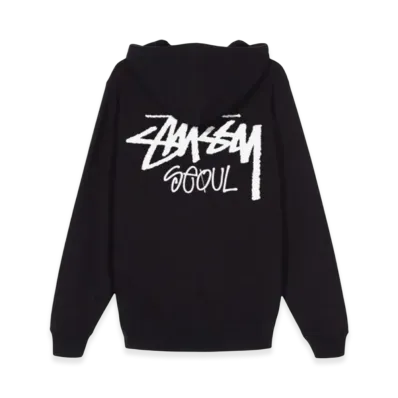 Stussy Stock Seoul Hood 2021 "Black"