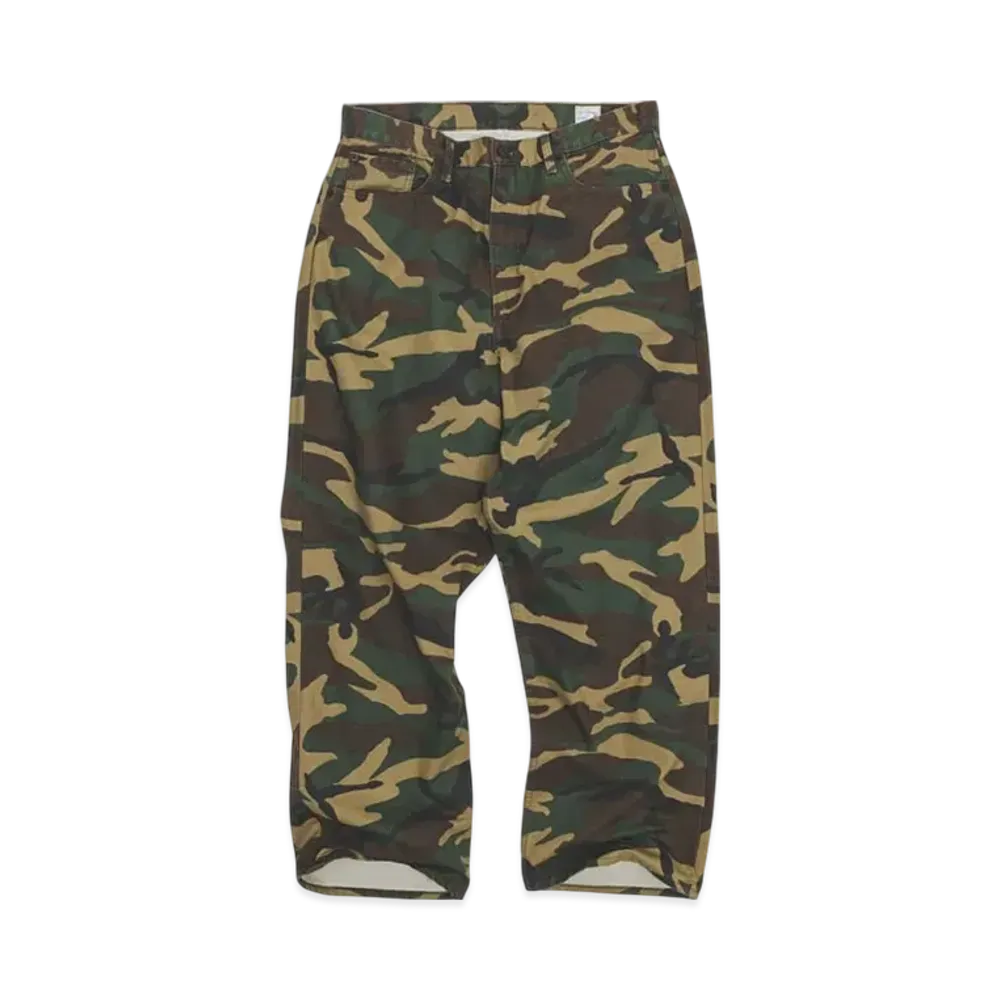 BEAMS x orSlow Exclusive Woodland Camo Super Dad's Pants "WoodlandCamo"
