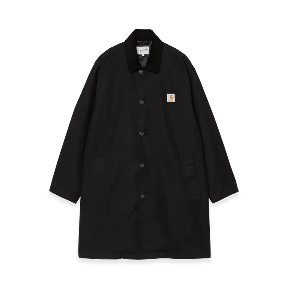 Carhartt WIP Webster Coat "Black/Black(Rinsed)"