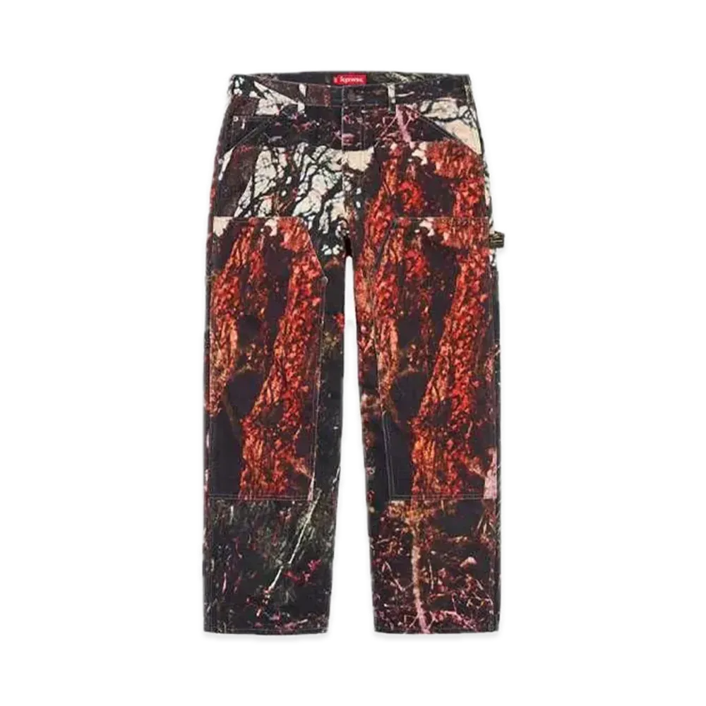 Supreme Double Knee Denim Painter Pant "Woods"