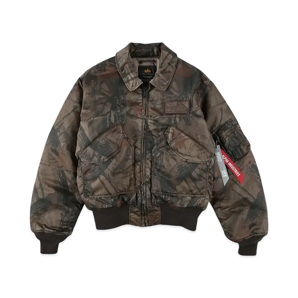 WIND AND SEA x ALPHA CWU-45P "Camo"