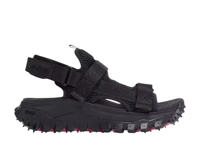 Moncler Women's Trailgrip Vela Sandals "Black"