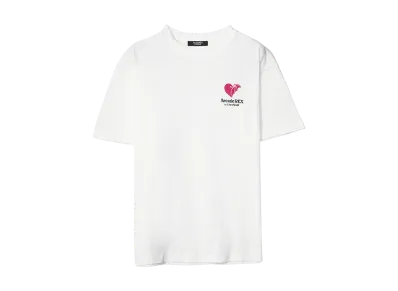 Arcade REX by ChroNoiR \ Vampire Heart by Kuzuha S/S T-shirt "WHITE"