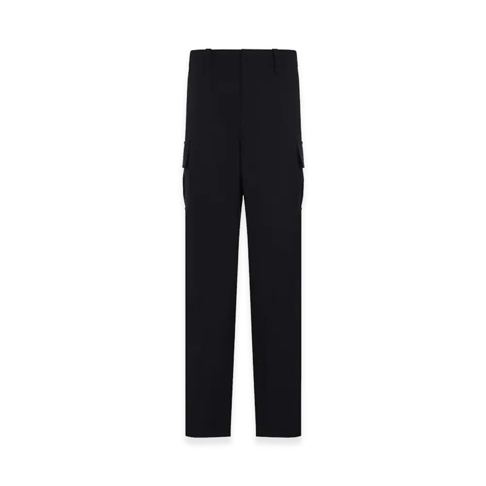 Bottega Veneta Women's Fine Wool Pants "Midnight Blue"