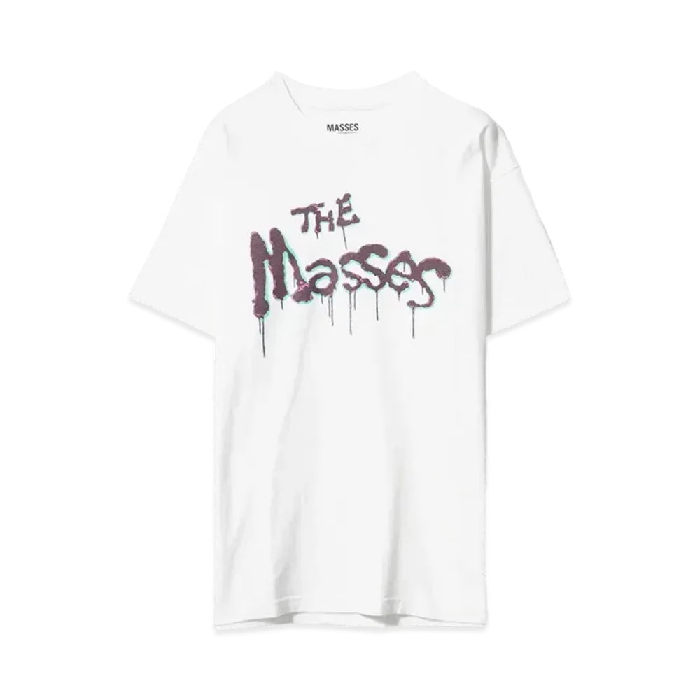 MASSES T-SHIRT FLUKE "WHITE"