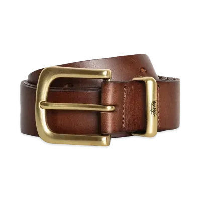 Stussy Metal S Tip Belt "Desert"