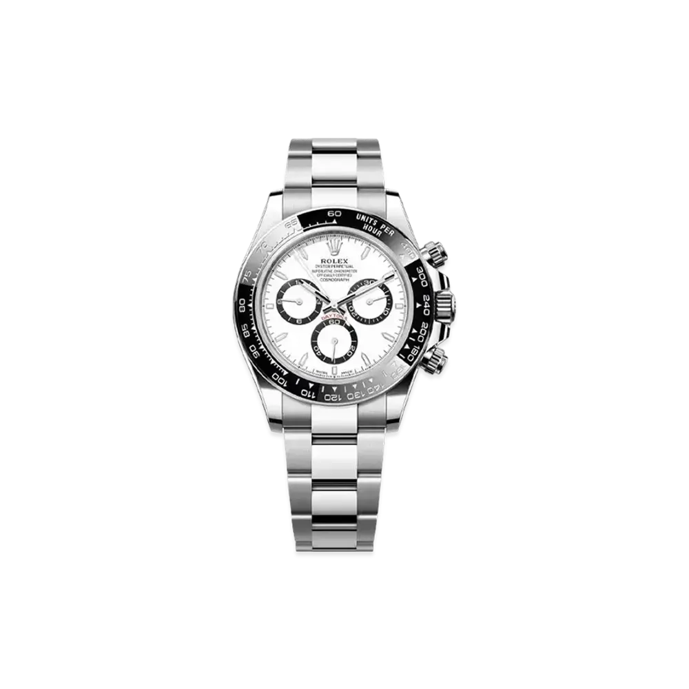 ROLEX Cosmograph Daytona Oyster 40mm "White/Oyster Steel"