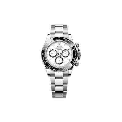 ROLEX Cosmograph Daytona Oyster 40mm "White/Oyster Steel"