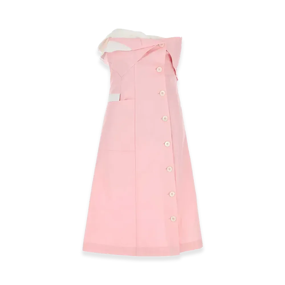 MIU MIU Women's Poplin Dress "Pink"