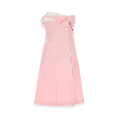 MIU MIU Women's Poplin Dress "Pink"