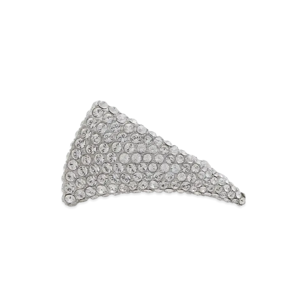 Alexander McQUEEN Tiger Claw Jeweled Ring "Palladium"