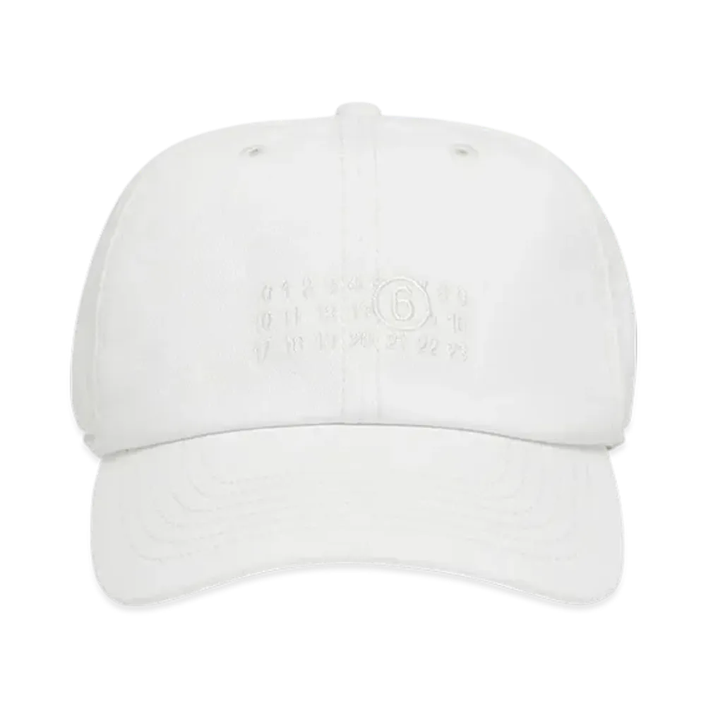 MM6 Maison Margiela Baseball Cap "White"