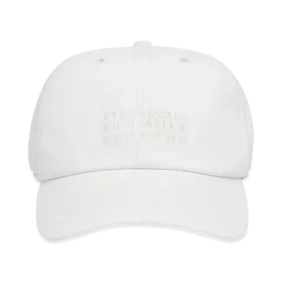 MM6 Maison Margiela Baseball Cap "White"