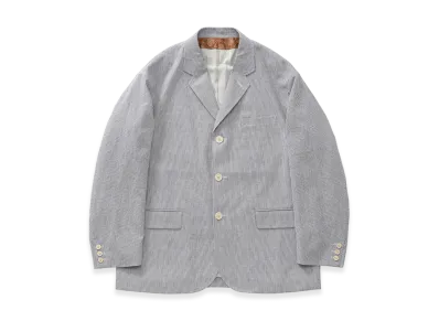 visvim Bowen Blazer Seersucker "Navy"