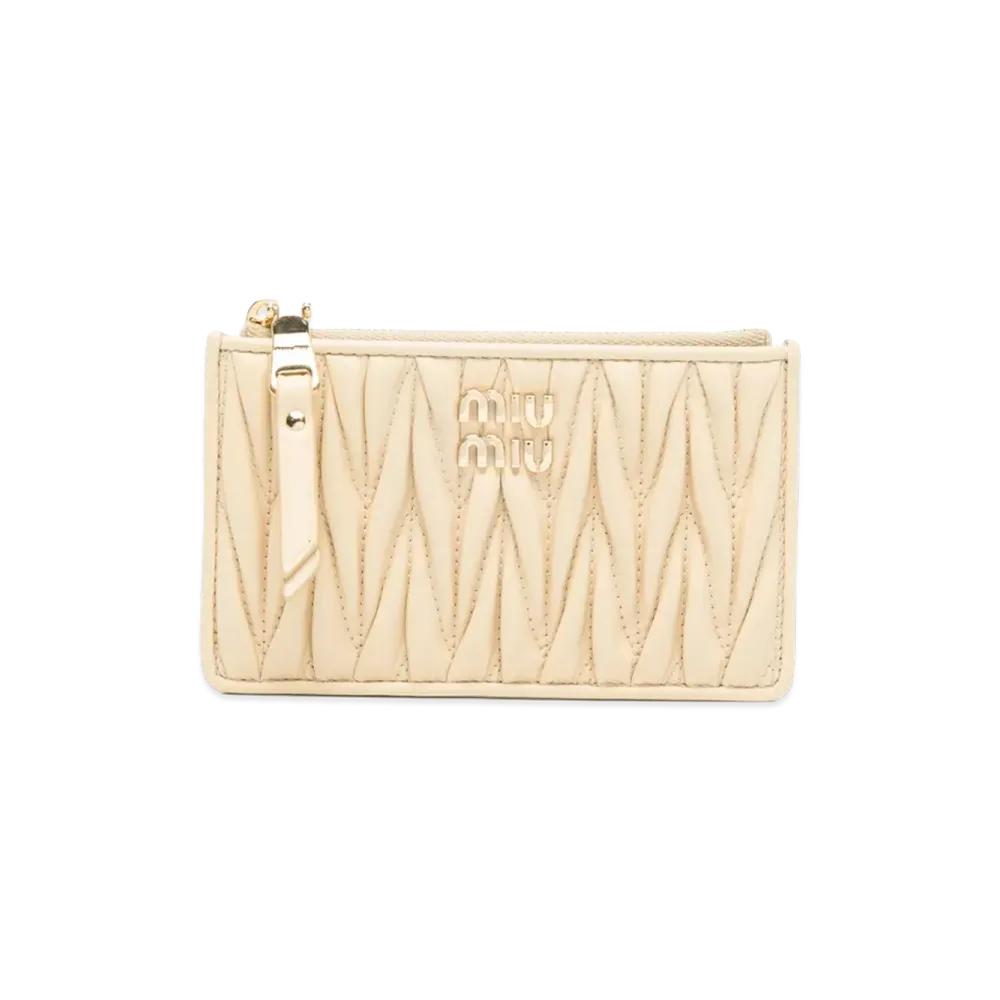 MIU MIU Women's Wallets "Beige"