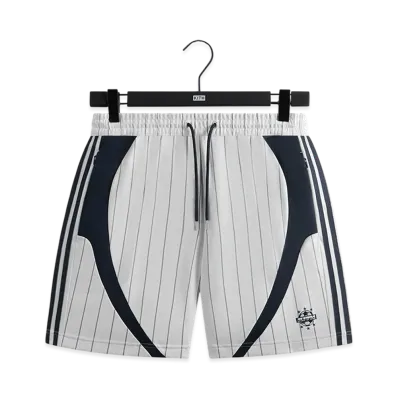 Kith x adidas Football Pinstripe Short "White"