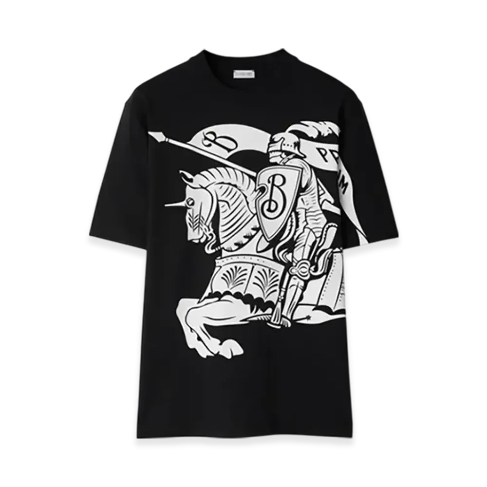 Burberry EKD Cotton T-shirt "Black"