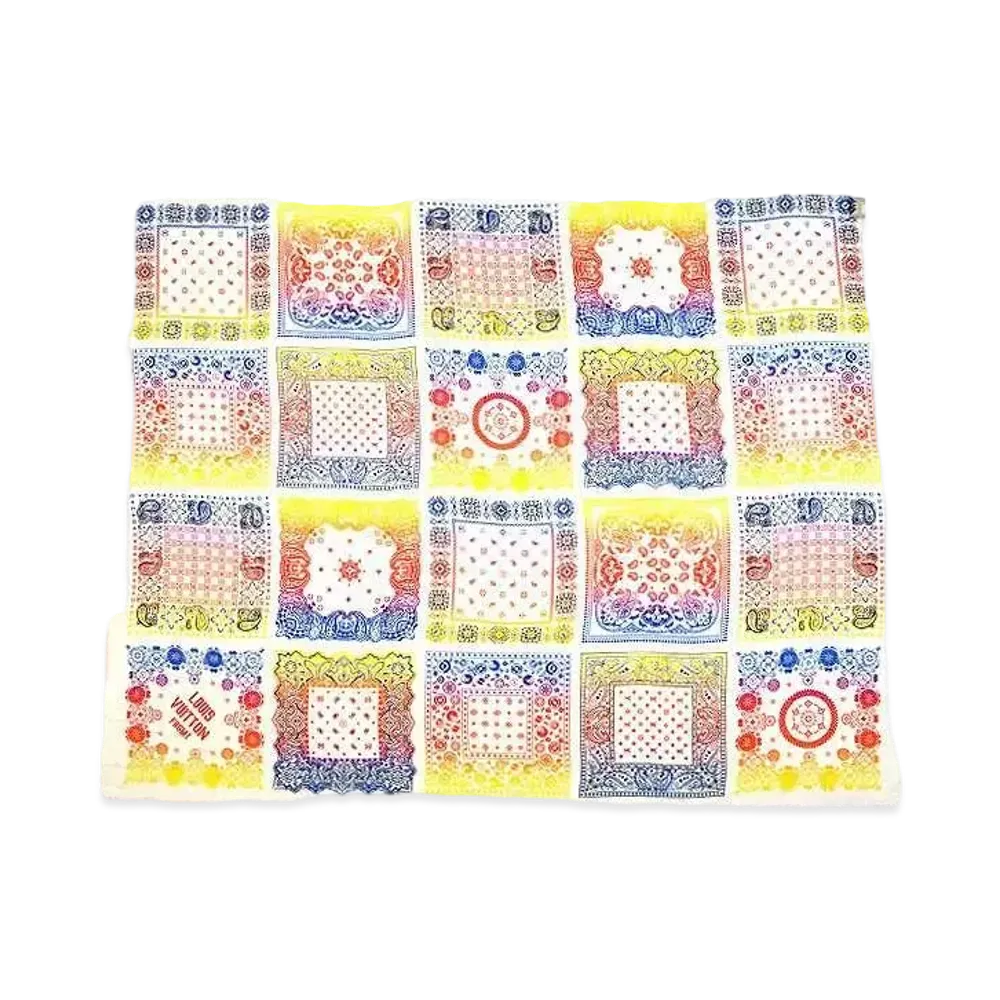 Fragment x Louis Vuitton Stall Bandana "Rainbow"