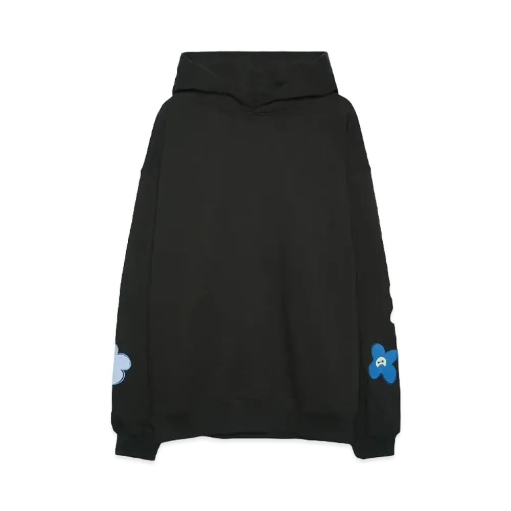 NISHIMOTO IS THE MOUTH FLOWER SWEAT HOODIE "BLACK"