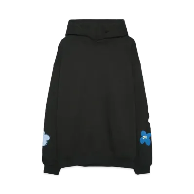 NISHIMOTO IS THE MOUTH FLOWER SWEAT HOODIE "BLACK"