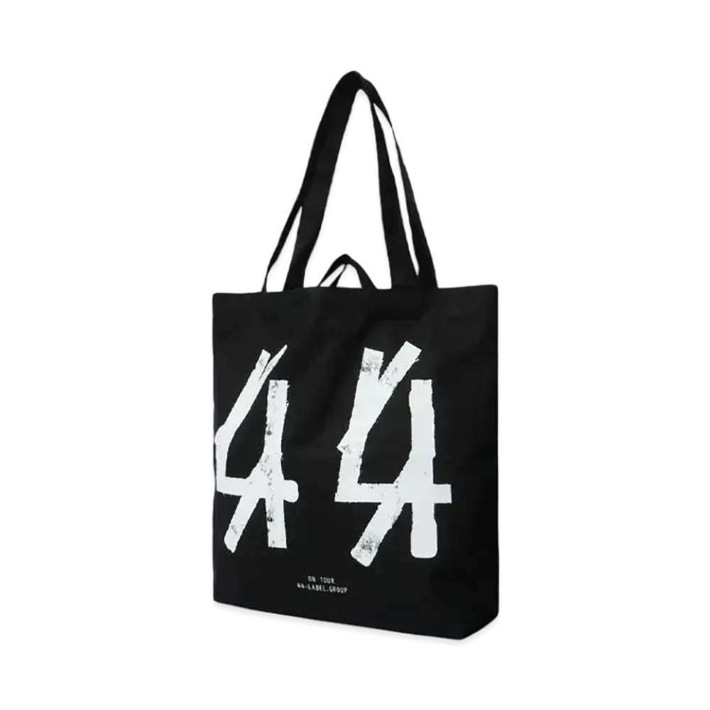 44 LABEL GROUP CONCRETE TOTE BAG "BLACK"