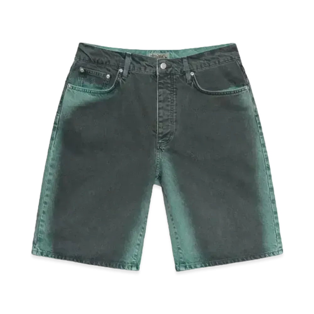Stussy Spray Dye Big Ol' Shorts "Black"
