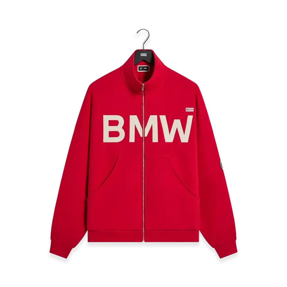 Kith x BMW Braxton Track Zip "Cinnabar"