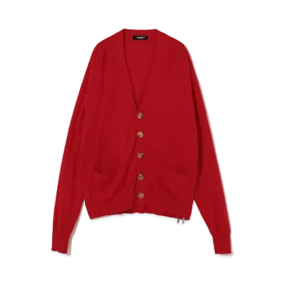 UNDERCOVER CARDIGAN "Red"