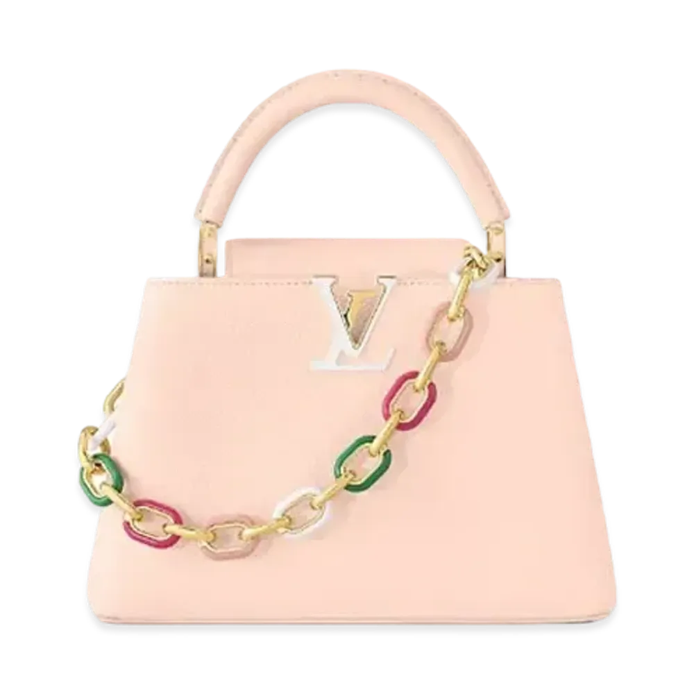 Louis Vuitton Capucines BB Taurillon Leather "Rose Jasmine"