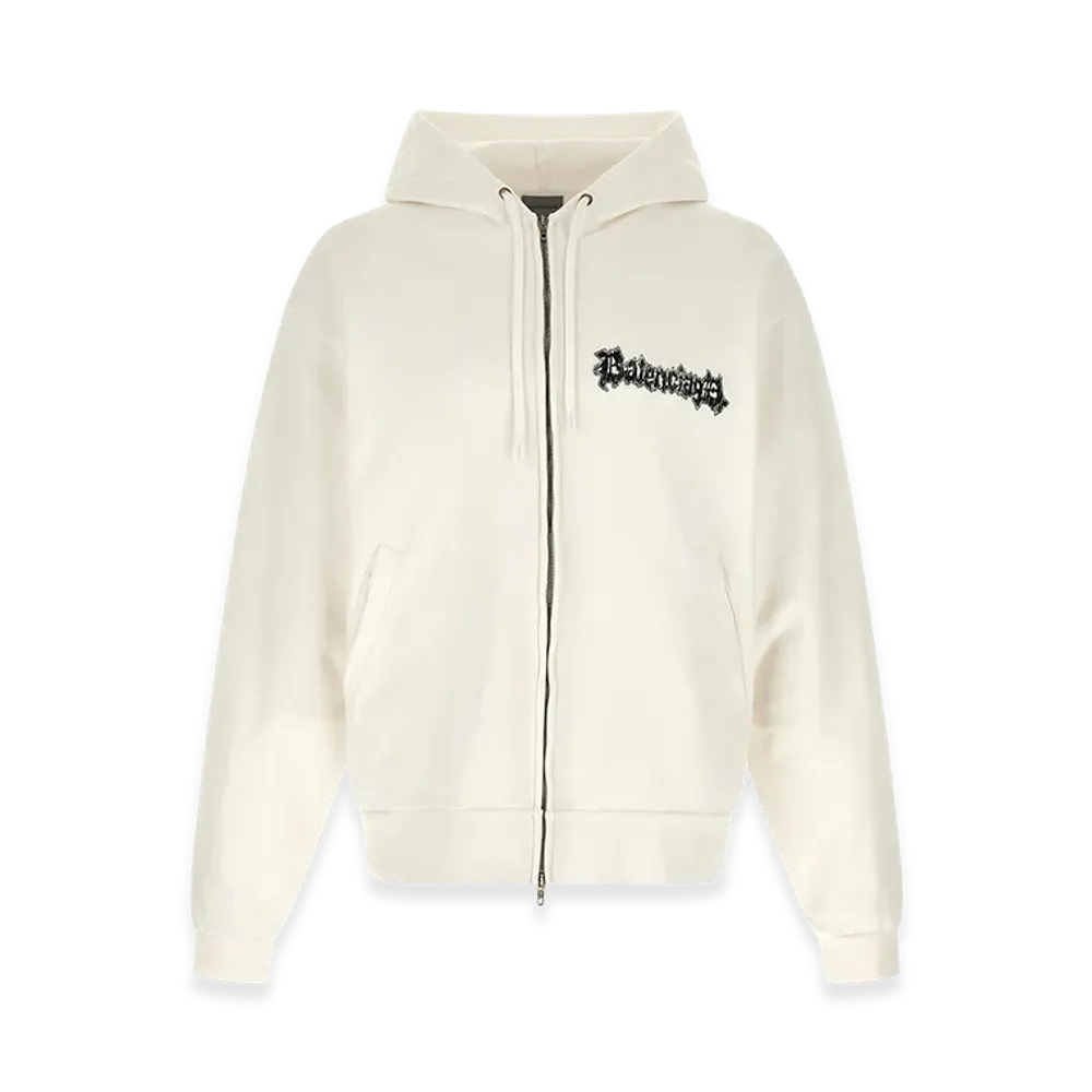 BALENCIAGA 'Salon De Couture' Hoodie "White"