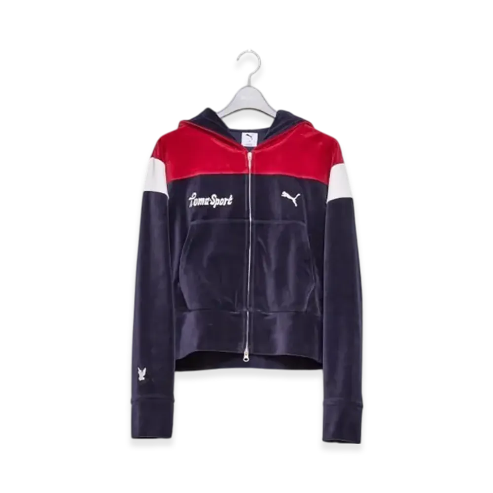 MASU x Puma T7 Short Track Hoodie "Dark Navy"